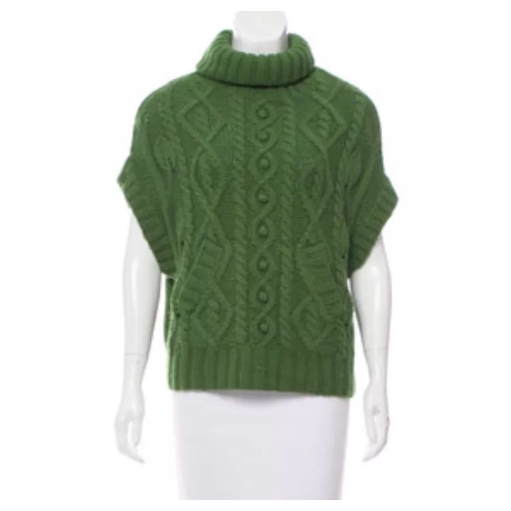 Kate Spade green knit sweater small